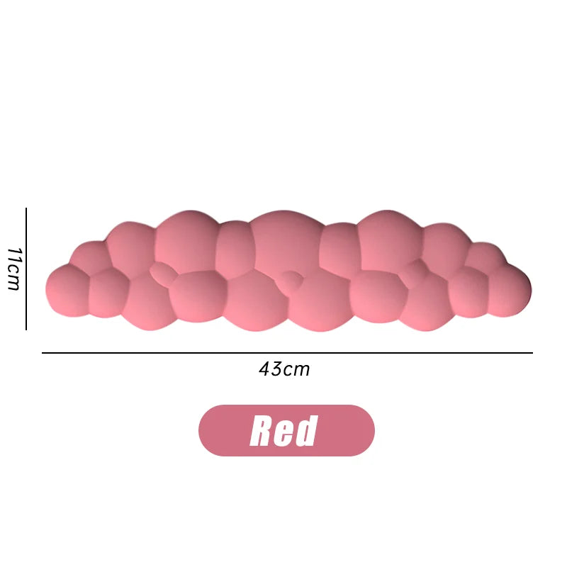 Cloud Shape Wrist Rest Pad Anti-Slip Desk Mat Memory Foam Palm Rest Ergonomic