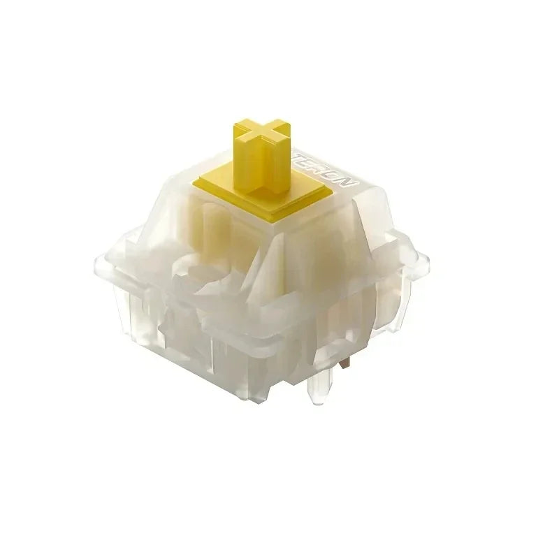 Gateron Milky Pro Yellow Red Switches KS-3 X1 Linear Lubed Switch For Gaming Mechanical Keyboard 5Pin
