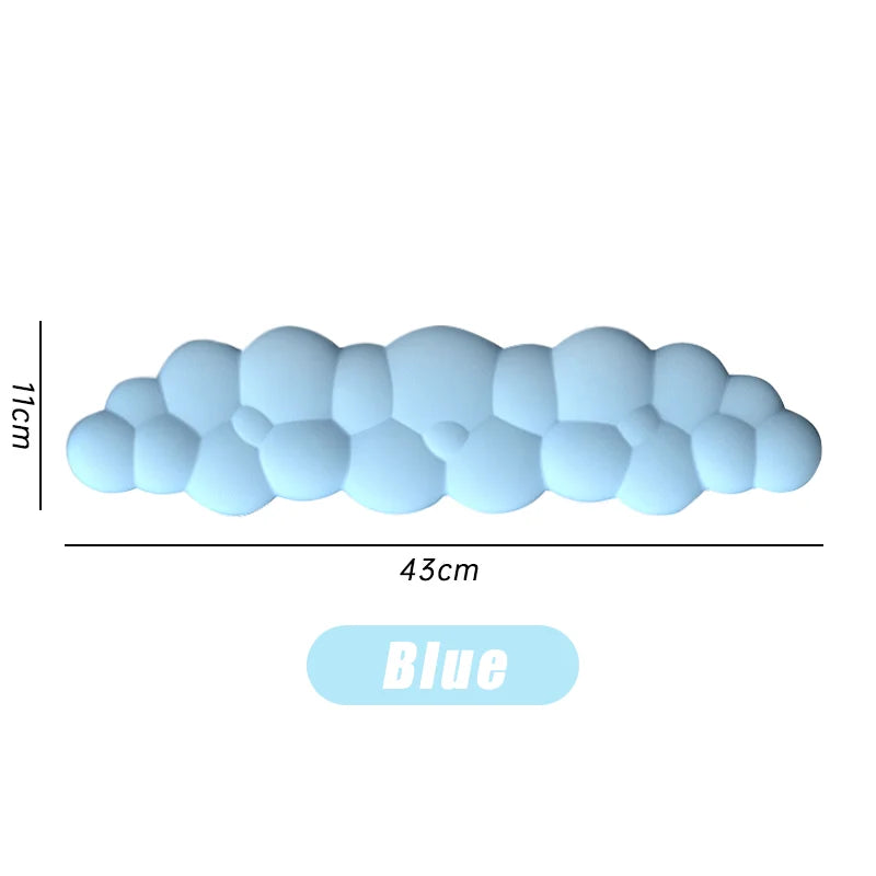 Cloud Shape Wrist Rest Pad Anti-Slip Desk Mat Memory Foam Palm Rest Ergonomic