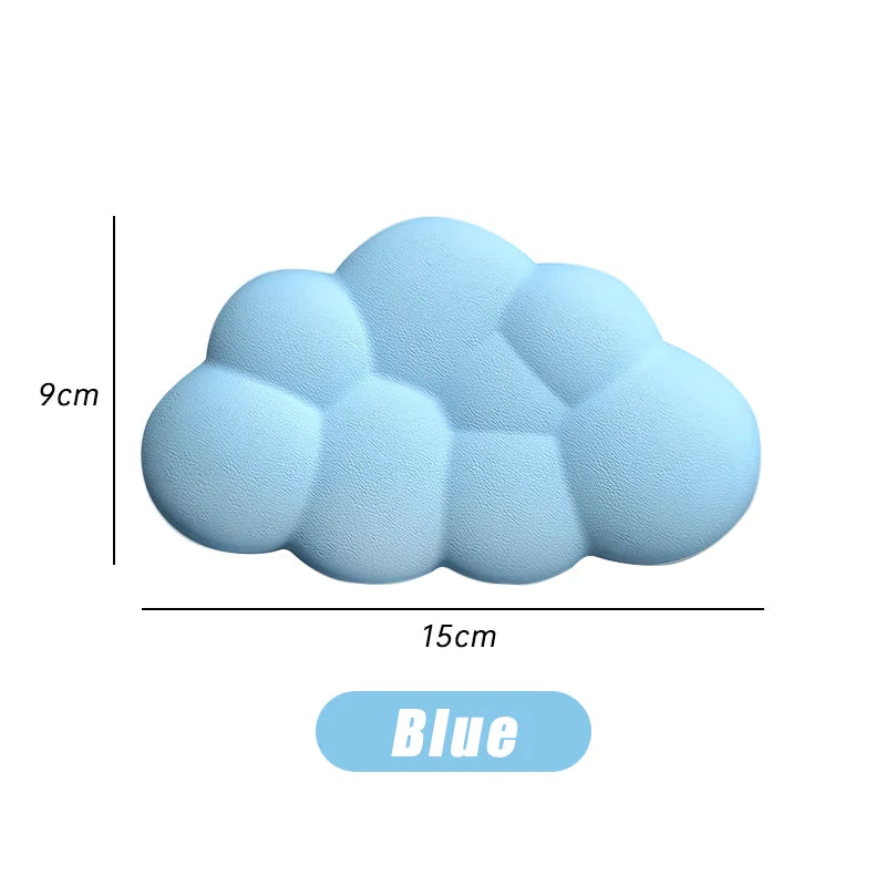 Cloud Shape Wrist Rest Pad Anti-Slip Desk Mat Memory Foam Palm Rest Ergonomic