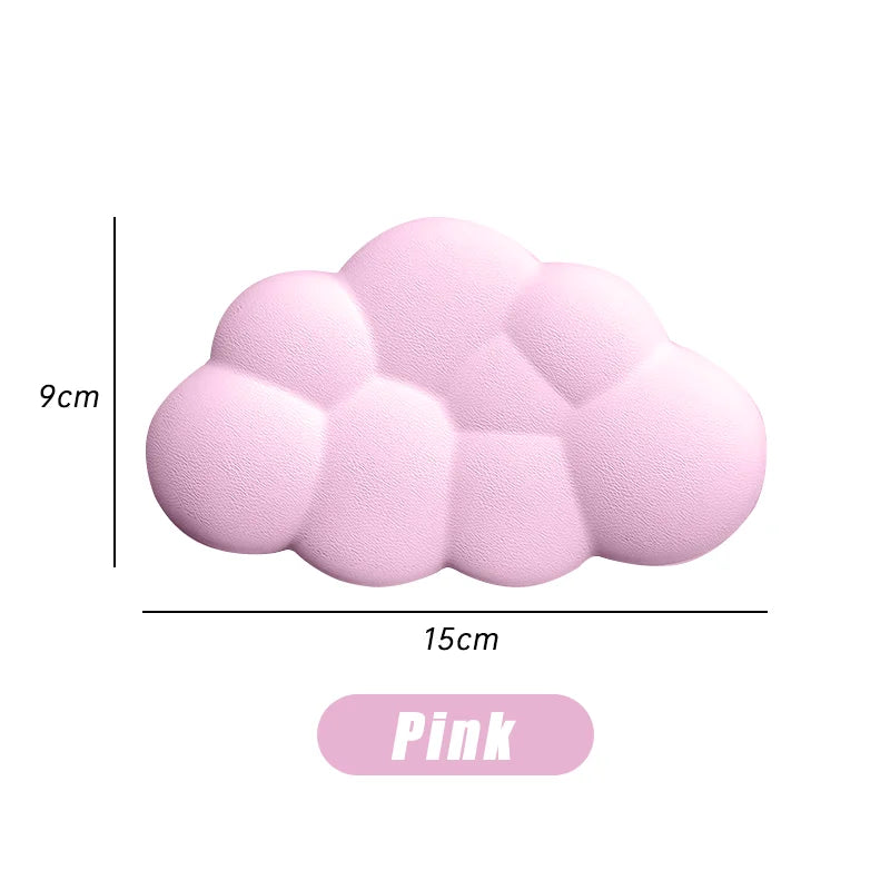 Cloud Shape Wrist Rest Pad Anti-Slip Desk Mat Memory Foam Palm Rest Ergonomic