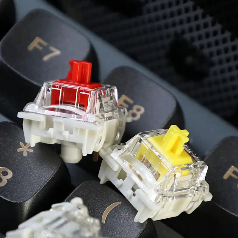 Gateron Pro 3.0 V3 Switch 3pin RGB Linear Tactile Red White Yellow Silver Brown Black Switch For Mechanical Keyboard Pre Lubed