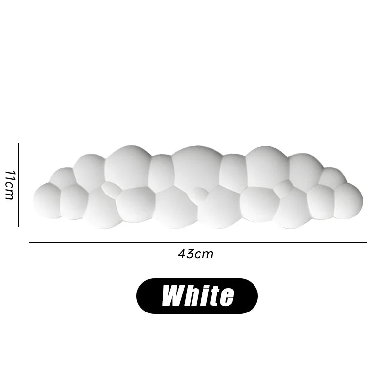 Cloud Shape Wrist Rest Pad Anti-Slip Desk Mat Memory Foam Palm Rest Ergonomic