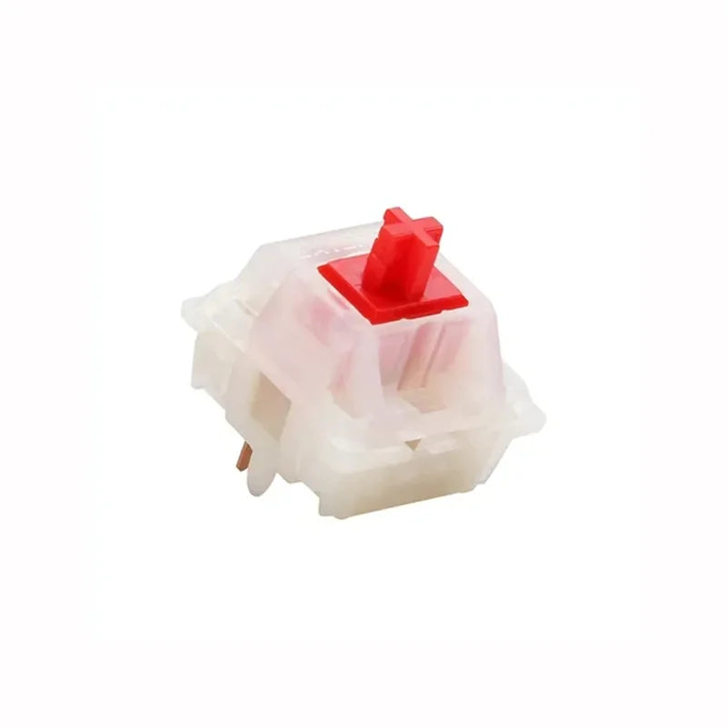 Gateron Milky Pro Yellow Red Switches KS-3 X1 Linear Lubed Switch For Gaming Mechanical Keyboard 5Pin