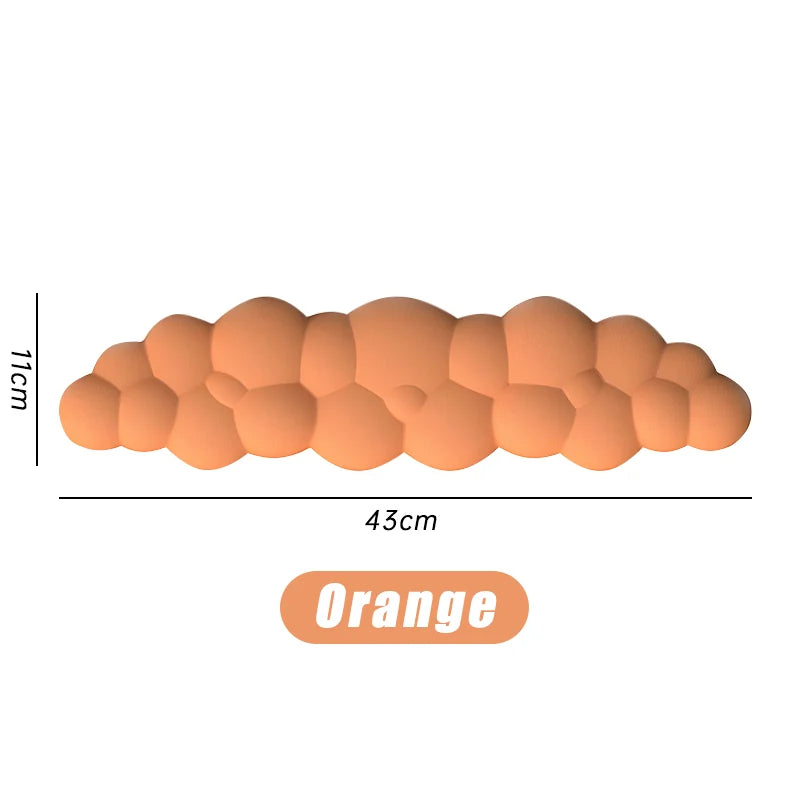 Cloud Shape Wrist Rest Pad Anti-Slip Desk Mat Memory Foam Palm Rest Ergonomic