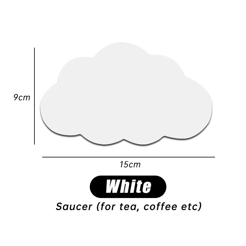 Cloud Shape Wrist Rest Pad Anti-Slip Desk Mat Memory Foam Palm Rest Ergonomic