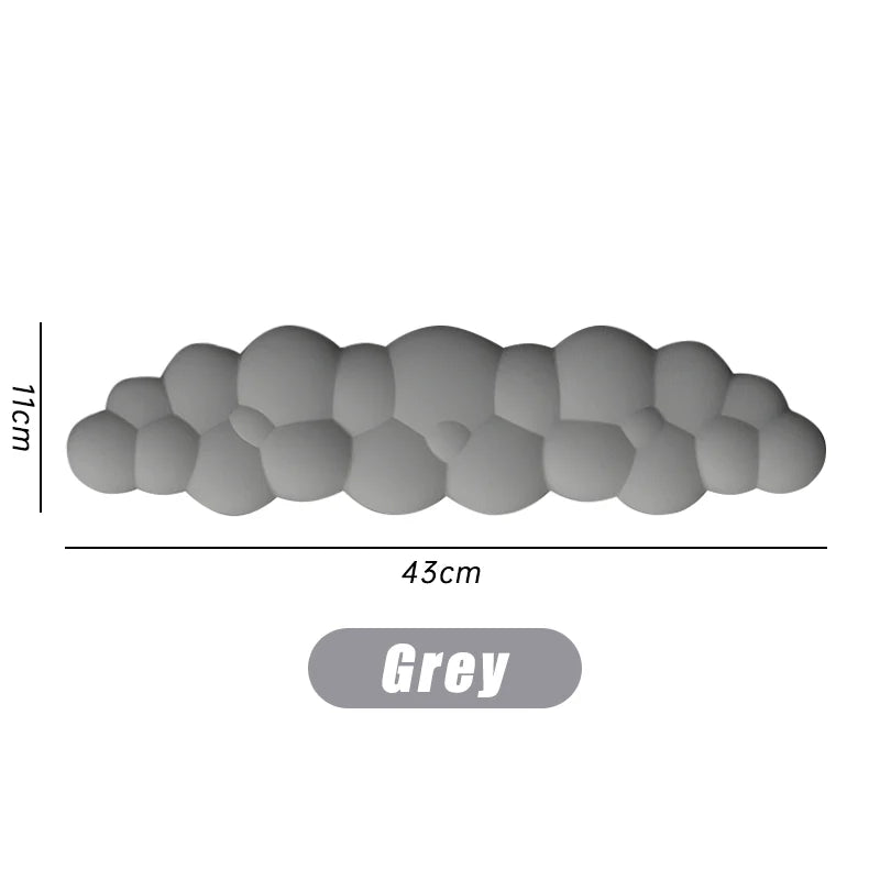 Cloud Shape Wrist Rest Pad Anti-Slip Desk Mat Memory Foam Palm Rest Ergonomic
