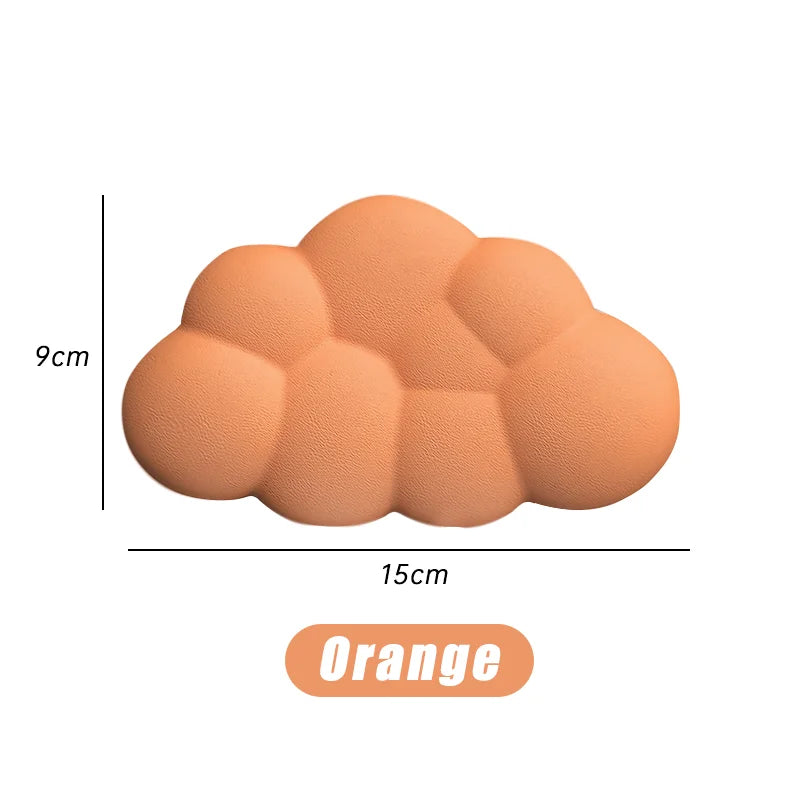 Cloud Shape Wrist Rest Pad Anti-Slip Desk Mat Memory Foam Palm Rest Ergonomic