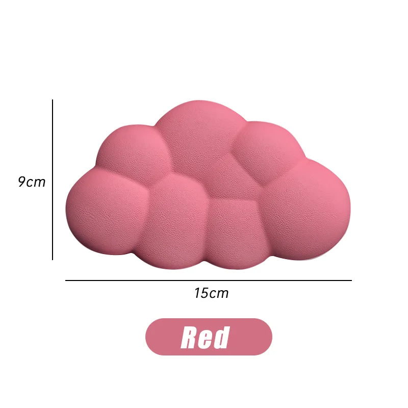 Cloud Shape Wrist Rest Pad Anti-Slip Desk Mat Memory Foam Palm Rest Ergonomic