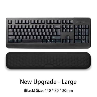 Keyboard Mouse Wrist Rest Ergonomic Office Typing Protect Relax Wrist Memory Foam 