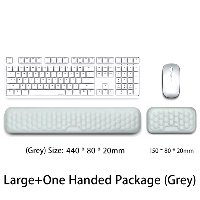 Keyboard Mouse Wrist Rest Ergonomic Office Typing Protect Relax Wrist Memory Foam 