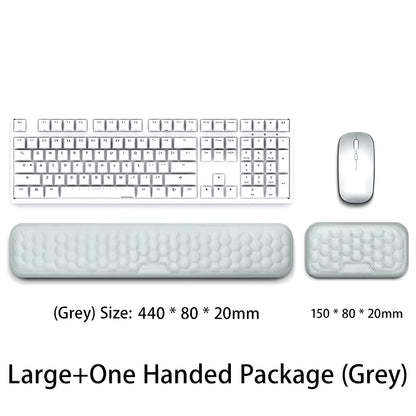 Keyboard Mouse Wrist Rest Ergonomic Office Typing Protect Relax Wrist Memory Foam 