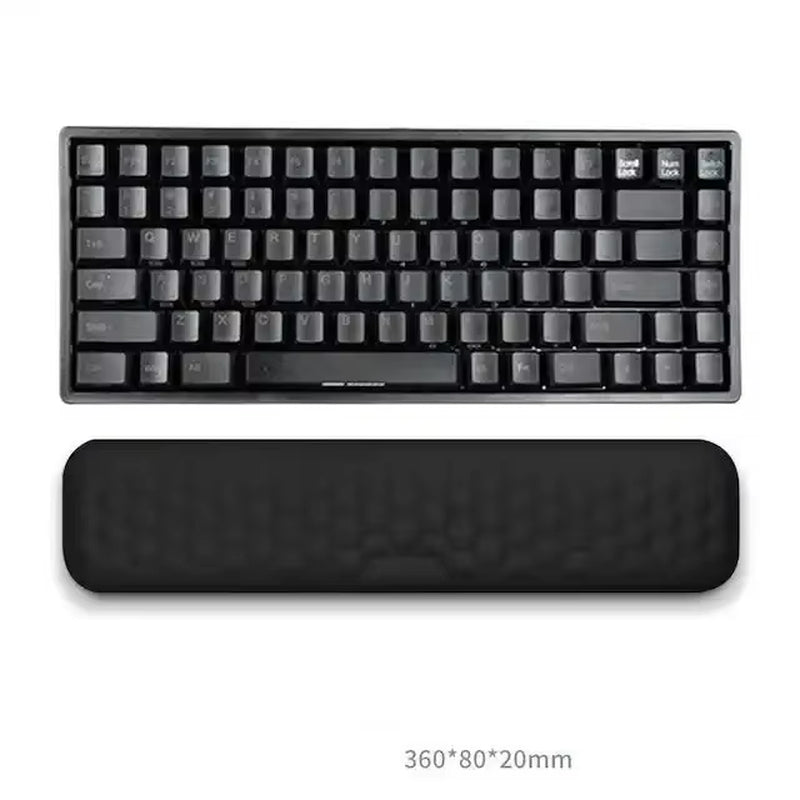 Keyboard Pad Set Memory Foam for Office Computer Laptop 