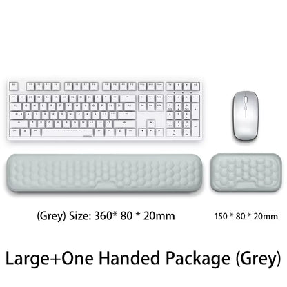 Keyboard Mouse Wrist Rest Ergonomic Office Typing Protect Relax Wrist Memory Foam 