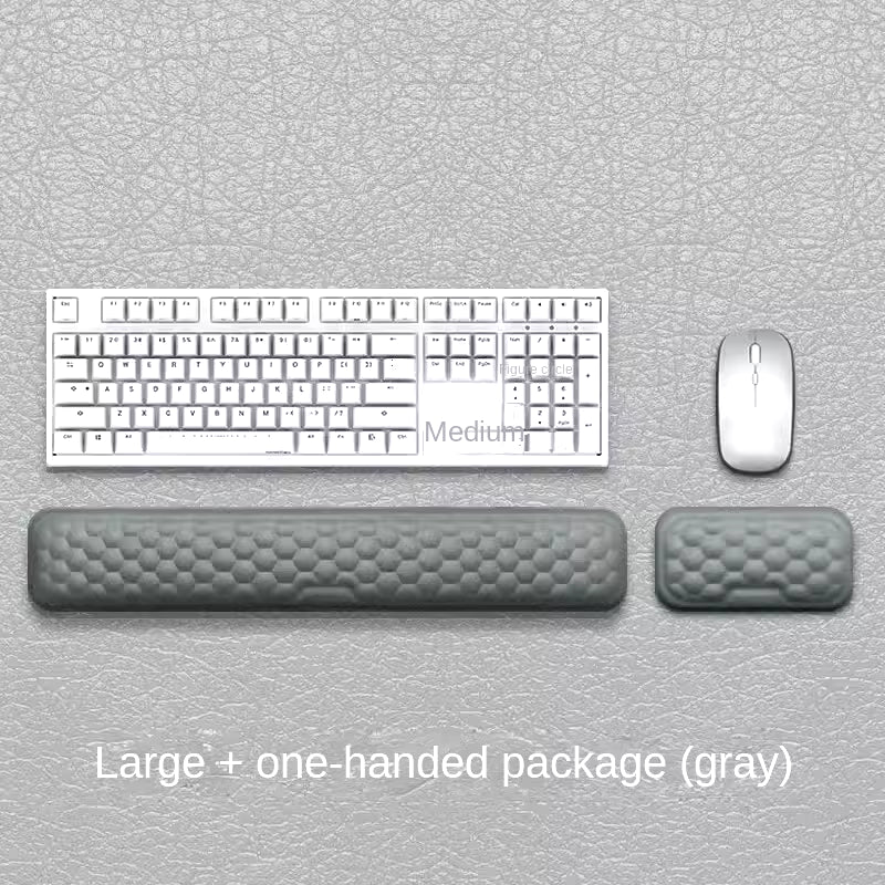 Keyboard Pad Set Memory Foam for Office Computer Laptop 