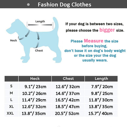 Puppy Fleece Pet Clothes for Small to Medium Dogs | Jumpsuit | Coat