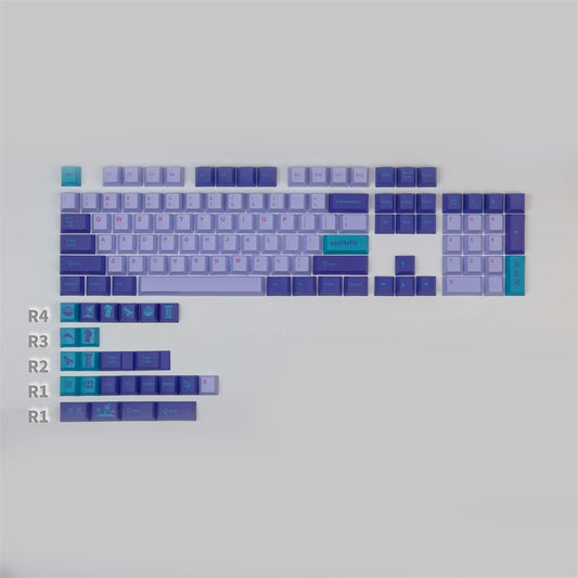 GMK 129 Keys PBT Keycap[ONLY] Cherry Profile Dye-Sublimation Keycaps for MX Switch Mechanical Keyboards 60 GK61 64 68 84 87 96 108