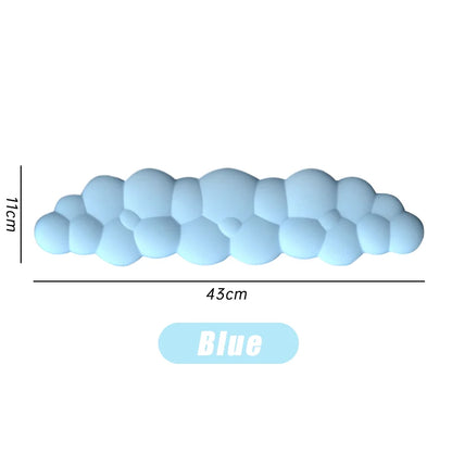 Cloud Shape Wrist Rest Pad Anti-Slip Desk Mat Memory Foam Palm Rest Ergonomic
