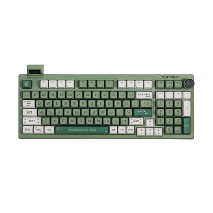 RT100 97Key 95% Bluetooth 5.0/2.4G Wireless/Wired Mechanical Keyboard Customizable Mini Display Gasket-Mounted