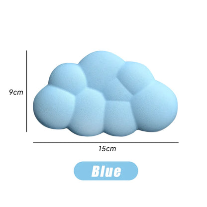 Cloud Shape Wrist Rest Pad Anti-Slip Desk Mat Memory Foam Palm Rest Ergonomic