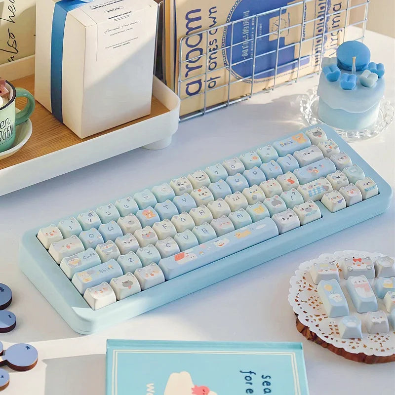 [Key Caps Only] MAO Profile PBT Key Caps Thermal Sublimation Mechanical Keyboard Keycap Various styles