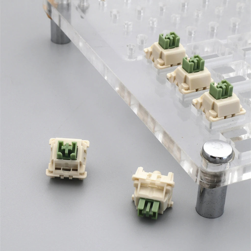 MMD Matcha V3 Ice Cream Mechanical Keyboard Linear Switch 5 Pin Complete POM 50G Factory Lubed