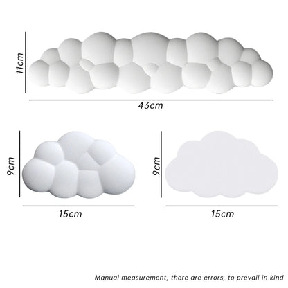 Cloud Shape Wrist Rest Pad Anti-Slip Desk Mat Memory Foam Palm Rest Ergonomic
