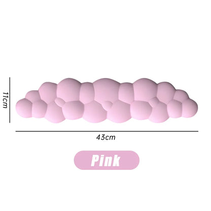 Cloud Shape Wrist Rest Pad Anti-Slip Desk Mat Memory Foam Palm Rest Ergonomic