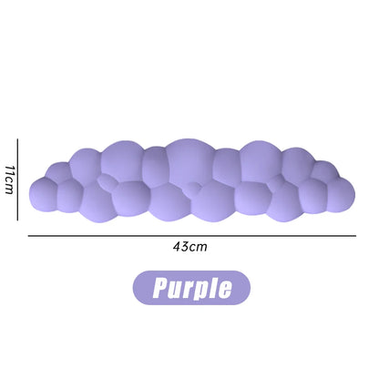 Cloud Shape Wrist Rest Pad Anti-Slip Desk Mat Memory Foam Palm Rest Ergonomic