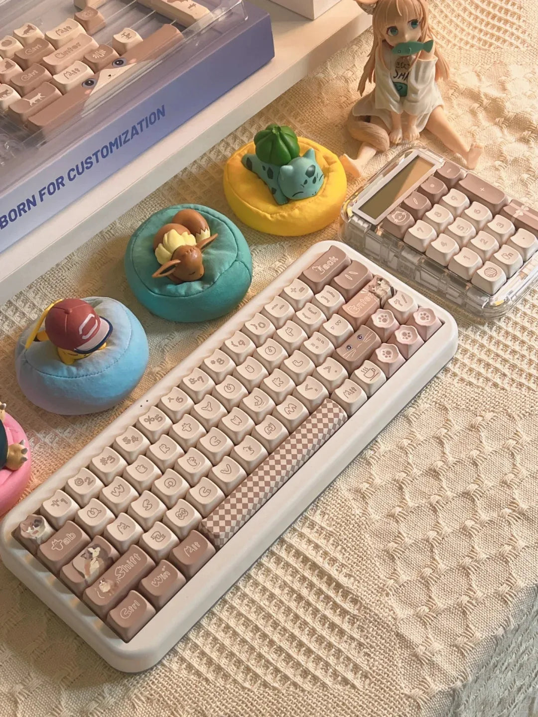 [Key Caps Only] MAO Profile PBT Key Caps Thermal Sublimation Mechanical Keyboard Keycap Various styles