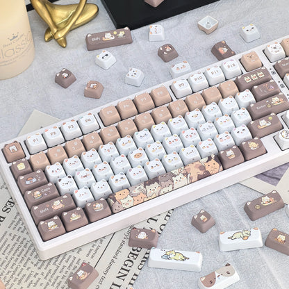 [Key Caps Only] MAO Profile PBT Key Caps Thermal Sublimation Mechanical Keyboard Keycap Various styles