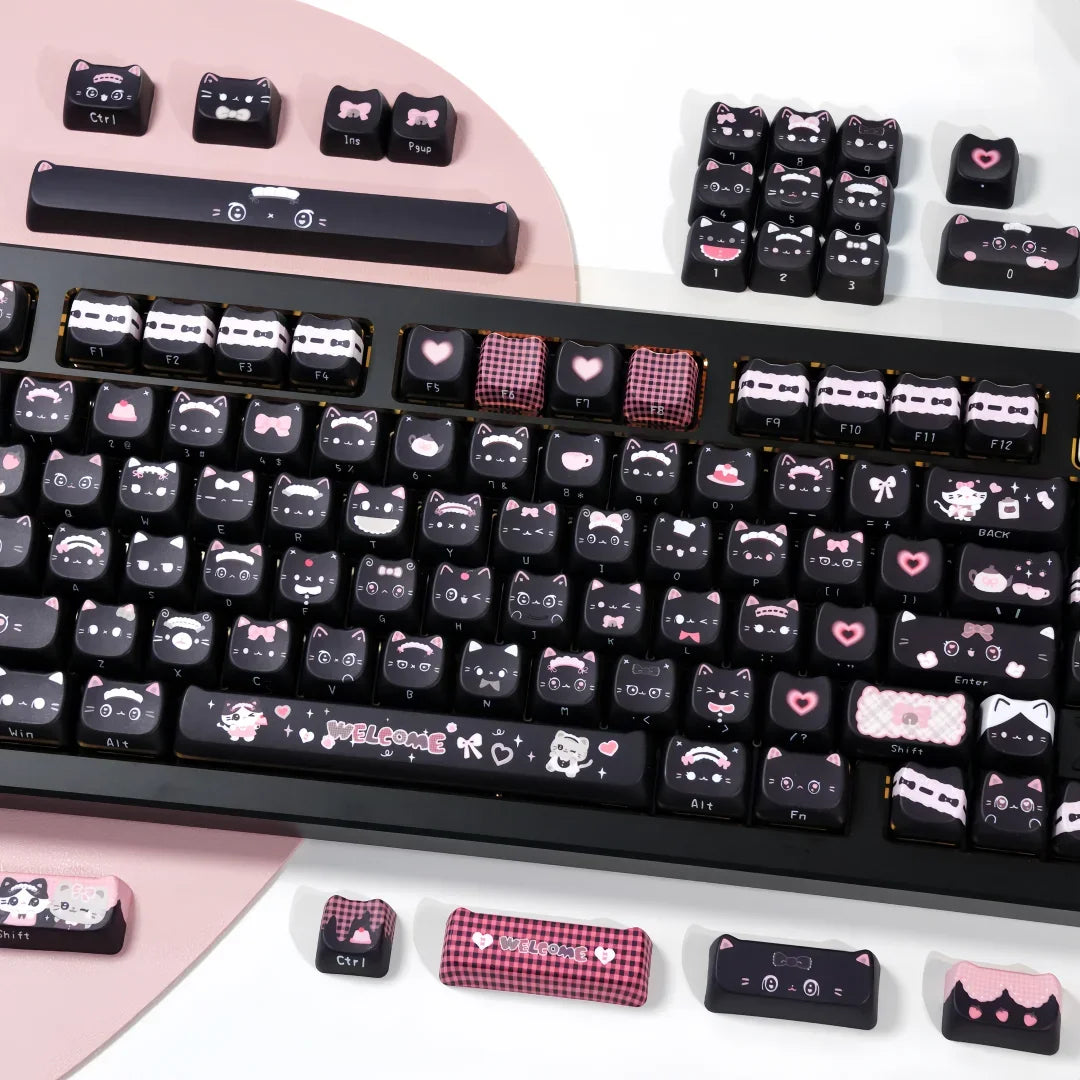 [Key Caps Only] MAO Profile PBT Key Caps Thermal Sublimation Mechanical Keyboard Keycap Various styles