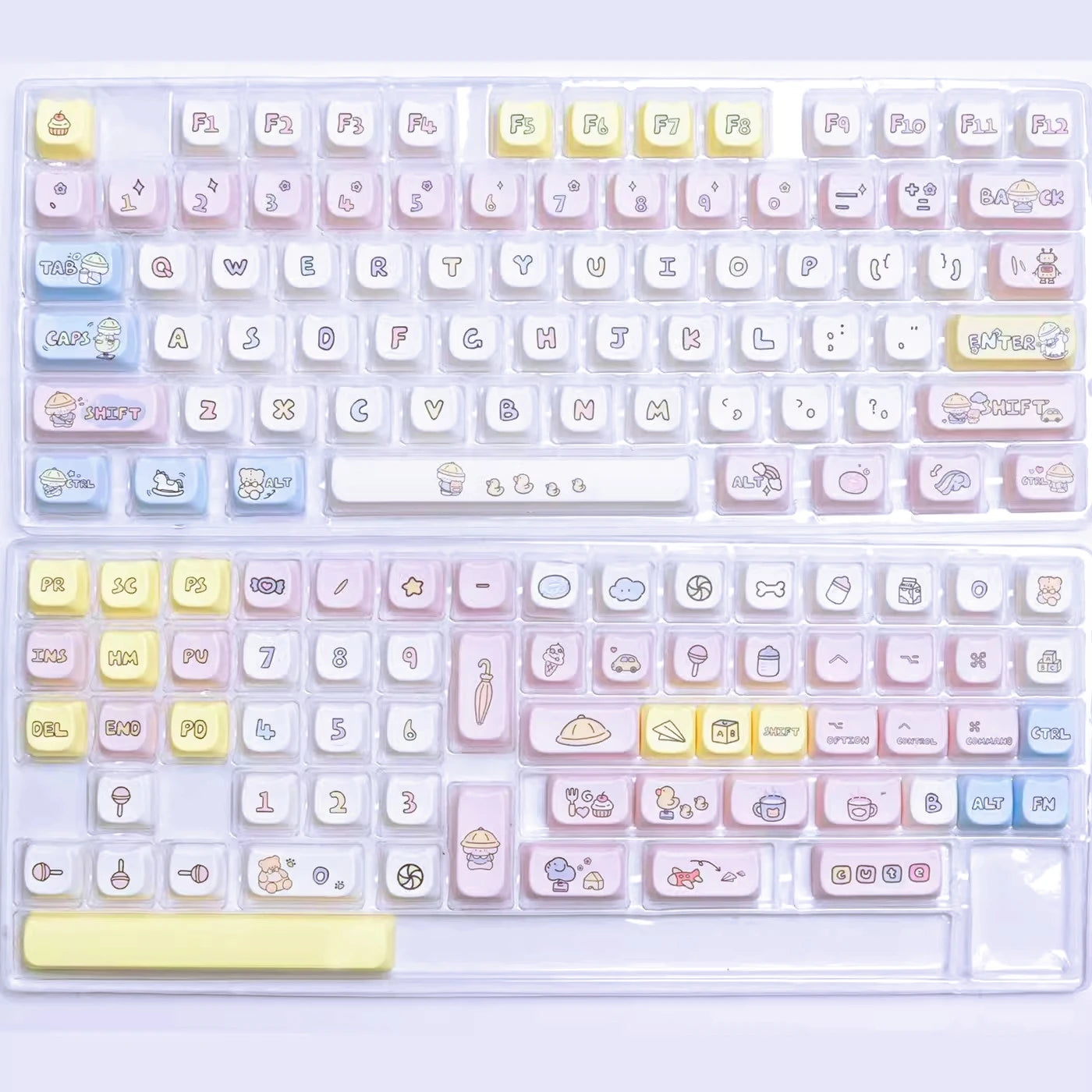 [Key Caps Only] MAO Profile PBT Key Caps Thermal Sublimation Mechanical Keyboard Keycap Various styles