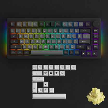 Akko 5075B plus ANSI/ISO 75% Mechanical Gaming Keyboard 3/5 Pin Hot Swap Three-Modes RGB 2.4Ghz Wireless