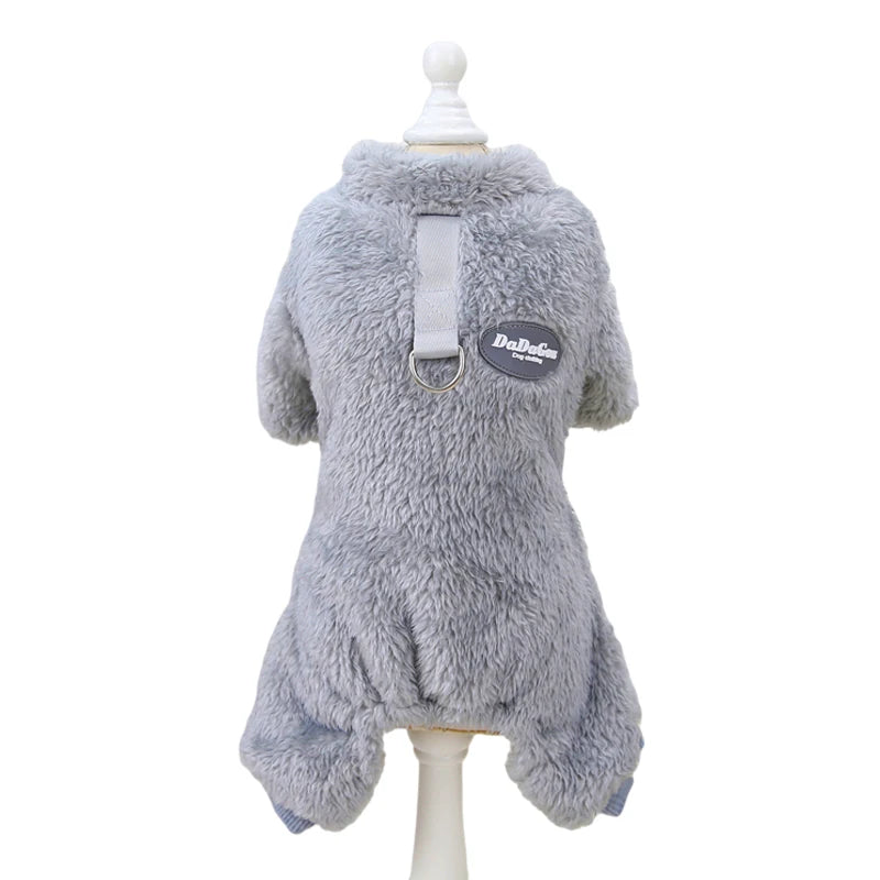 Puppy Fleece Pet Clothes for Small to Medium Dogs | Jumpsuit | Coat