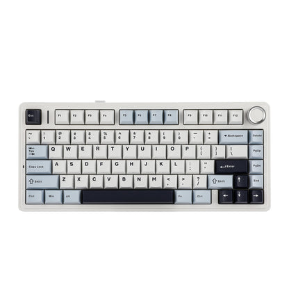 EPOMAKER X AULA F75 - 80 Keys Hot-Swap Gasket Bluetooth 5.0/2.4G Wireless/Wired Mechanical Keyboard 