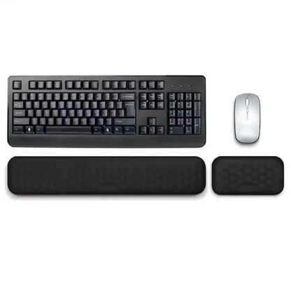 Keyboard Pad Set Memory Foam for Office Computer Laptop 