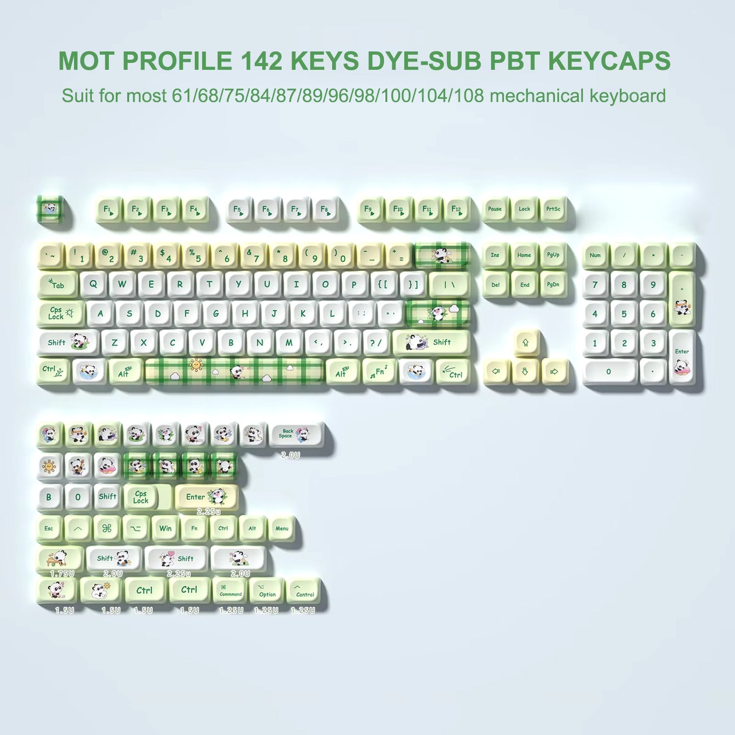 143 Keys Pink Cherry MOA Profile PBT Keycaps Dye Sub Customs Key Caps for 61/87/104 Cherry MX Switch Gaming Mechanical Keyboard